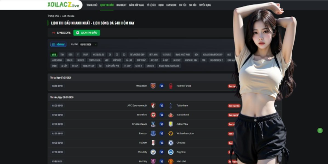 Why Xoilac is the Premier Destination for Live Football